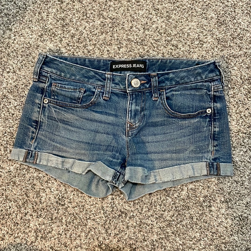 Express Jeans Denim Shorts